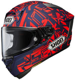 Shoei X-15 Marq Dazzle TC-10 Full-Face Helmet, XXL – Part Number 0105151008