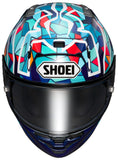 Shoei X-15 MRQZ Barcelona TC-10 Full-Face Helmet, XL – Part 0105161007