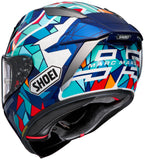 Shoei X-15 MRQZ Barcelona TC-10 Full-Face Helmet, XS