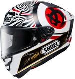 Shoei X-15 MRQZ Motegi4 TC-1 Helmet, X-Small – Part Number 0105171003