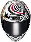 Shoei X-15 MRQZ Motegi4 TC-1 Helmet, X-Small – Part Number 0105171003