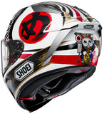 Shoei X-15 MRQZ Motegi4 TC-1 Helmet, X-Small – Part Number 0105171003