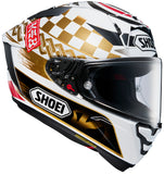 Shoei X-15 MRQZ Motegi4 TC-1 Helmet, X-Small – Part Number 0105171003