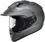 Shoei Hornet X2 Deep Matte Gray Dual-Sport Helmet, X-Small, Part Number 0124013703