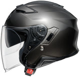 Shoei J-CRUISE II Anthracite Open Face Helmet (Size: Medium - Medium) - Model J-CRUISE II