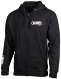 SHOEI CorpLogo Zip-Up Black and White Casual Jacket, Medium, Part Number 0411240505