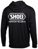SHOEI Corp Logo Zip-Up Hoodie Black and White Small 0411240504