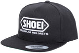 SHOEI Corp Snap-Back Black and White Casual Hat, Part Number 0411620500