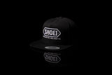 SHOEI Corp Snap-Back Black and White Casual Hat, Part Number 0411620500