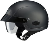 HJC IS-CRUISER RT Flat Black Small Motorcycle Half Helmet