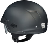 HJC IS-Cruiser RT Flat Black Half Helmet - Medium