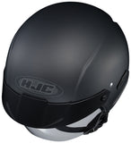 HJC IS-Cruiser RT Flat Black Half Helmet - Medium