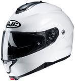 HJC C 91 SF Pearl White Modular Helmet 5XL
