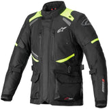 Alpinestars Andes V3 DS Motorcycle Jacket Black/Yellow Fluo, Large – Part Number 4052008206