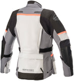 Alpinestars ST Andes V3 Motorcycle Jacket Gray Black Coral 2X, Part Number 4053007608