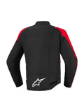 Alpinestars T-SPS V2 Waterproof Motorcycle Jacket, Black/Red/Red, Small, Part Number 4087511004
