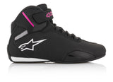 Alpinestars Stella Sektor Motorcycle Shoes, Black/Fluorescent Yellow, Size 6.5, Part Number 4117010804
