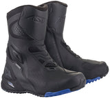 Alpinestars RT-8 GT Motorcycle Boots Black/Blue, Size 47, Part Number 4120220247