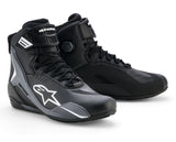 Alpinestars FSTR-4 DS Riding Shoe, Black/Gray/White, Men's Size 10.5