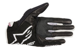 Alpinestars SMX-2 Air V2 Motorcycle Gloves, Black/White/Fluorescent Yellow, Small