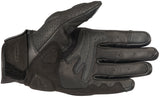 Alpinestars Mustang V2 Black Leather Motorcycle Gloves 2XL – Part Number 4219001008