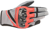 Alpinestars Chrome Glove GY/BK/RD 3XL Motorcycle Gloves, Part Number 4221570109