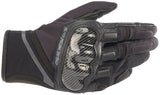 Alpinestars Chrome Black/Gray Motorcycle Gloves, 3XL, Part Number 4221570509