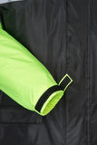 Tourmaster Shield 2-Piece Rain Suit Black/High-Visibility, Size 3L, Part Number 8789011309