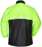 Tourmaster Shield 2-Piece Rain Suit Black/High-Visibility, 2XL