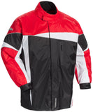 Tourmaster Defender 2.0 Rain Suit Black/Red, XS – Part Number 8790020103