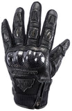 Tourmaster Sierra Peak Textile Motorcycle Gloves, Black, Large — Part Number 8852010506