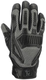 Tourmaster Switchback Textile Motorcycle Gloves, Gray, Small, Part Number 8855010704