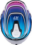 Alpinestars Supertech R7 S-R7 Helmet Zeal Gloss Black/Blue/Pink Fluo/White, Small, ECE 22.06, 8202826-1636-S
