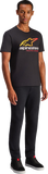 Alpinestars Aligned CSF T-Shirt Black Large – 3030-24956
