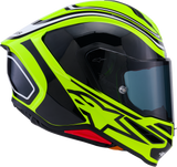 Alpinestars Supertech R7 S-R7 Helmet Zeal Gloss Yellow Fluo/Black/White XS ECE 22.06 - 8202826-5021-XS