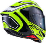 Alpinestars Supertech R7 S-R7 Helmet Zeal Gloss Yellow Fluo/Black/White XS ECE 22.06 - 8202826-5021-XS