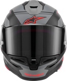 Alpinestars Supertech R7 S-R7 Helmet ECE 22.06 A-Core Matte Black/Gray/Red 2XL – 8203426-1653-2XL