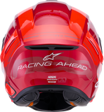 Alpinestars Supertech R7 S-R7 Helmet ECE 22.06 A-Core Gloss Red/White 2XL - 8203426-3182-2XL