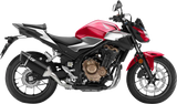 LeoVince LV-14 R Slip-On Muffler Black for Honda CB/CBR 500 F/R/X, Part 15634BU