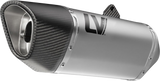 LeoVince LV-14 R Slip-On Muffler for Honda CB/CBR 500 F/R/X, Stainless Steel, Part 15634U