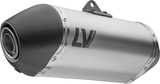 LeoVince LV-14 Slip-On Muffler Stainless Steel for Moto Morini X-Cape 700, Part 15633U