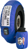 Chicken Hawk Racing Dual Temperature Tire Warmers Set for Supermoto and Small Bikes, 130°F/175°F, Part Number 0362-0055