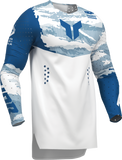THOR Sportmode Recon LE Jersey White/Blue, XL – Part Number 2910-9080