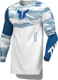 THOR Sportmode Recon LE Jersey White/Blue, Large - Part Number 2910-9079