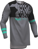 THOR Sportmode Mind Control Jersey, Charcoal/Black, Large, Part Number 2910-8764