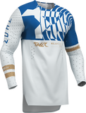 THOR Sportmode Mind Control Jersey Light Gray/Blue Small 2910-8767