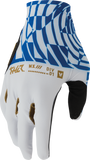 THOR Sportmode Mind Control Gloves Light Gray/Blue XS 3330-9125