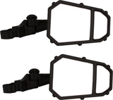 ATV TEK Elite Series 2 Side Mirrors with Profit and Round Tube Mounts, EMIRKIT-ES2