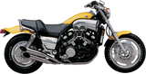 Cobra 2168SC Boulevard Slash-Cut Chrome Slip-On Mufflers for Yamaha VMAX 1200
