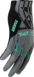 THOR Sportmode Mind Control Gloves, Charcoal/Black, XL, Part Number 3330-9104